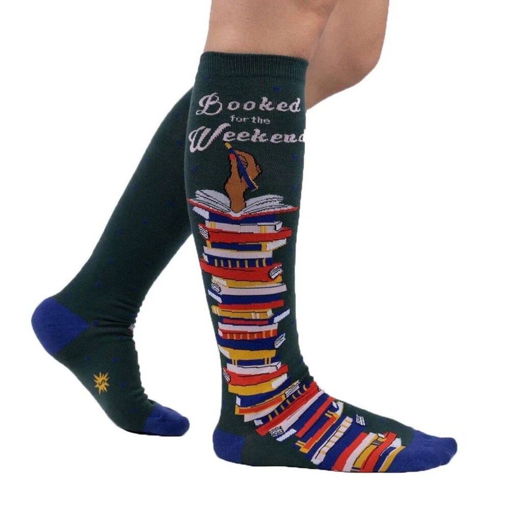 SOCK it to me Unisex Knee High Socks (SITMKHS) - Booked for the Weekend
